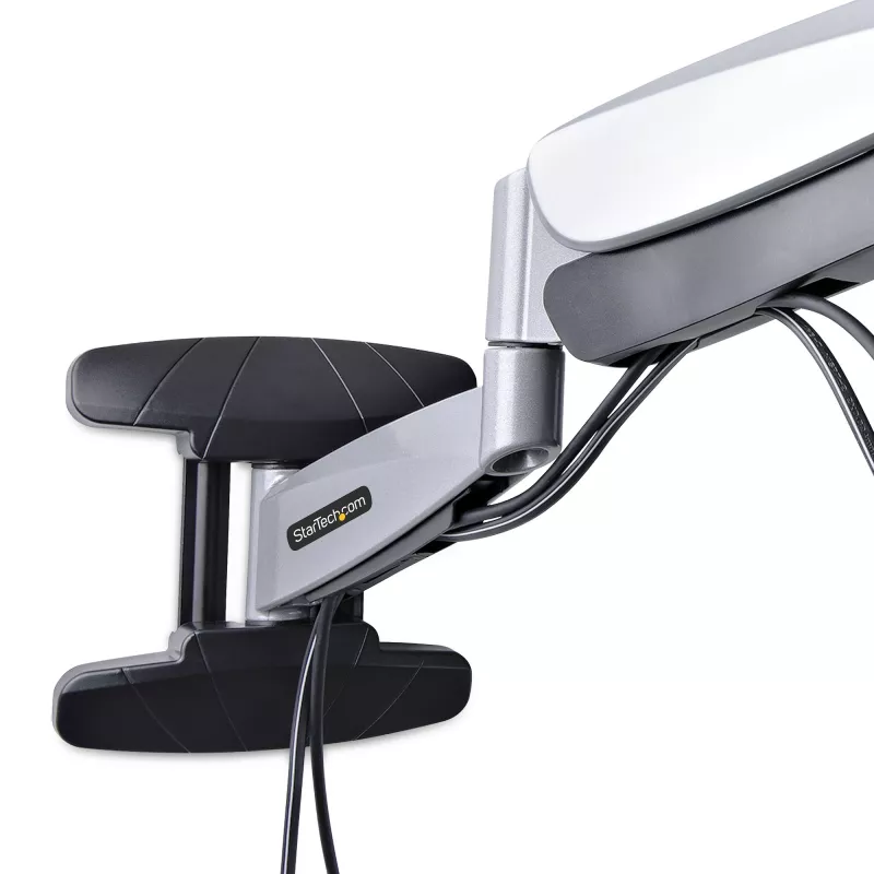 StarTech.com Supporto TV da parete VESA, supporto TV da parete full-motion regolabile per display da 23 a 55 pollici, supporto TV piatto supporta 30 kg, supporto TV estraibile/inclinabile/orientabile da parete