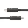 StarTech.com Cavo Thunderbolt 4 attivo da 2 m, 40 Gbit/s, Power Delivery 100W, video 4K/8K, cavo Thunderbolt certificato Intel – compatibile con USB4/Thunderbolt 4/USB 3.2/USB Type-C/DisplayPort/Thunderbolt 3