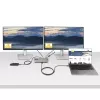 StarTech.com Cavo Thunderbolt 4 attivo da 2 m, 40 Gbit/s, Power Delivery 100W, video 4K/8K, cavo Thunderbolt certificato Intel – compatibile con USB4/Thunderbolt 4/USB 3.2/USB Type-C/DisplayPort/Thunderbolt 3