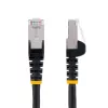 StarTech.com Cavo Ethernet CAT6a da 10 m - nero - Low Smoke Zero Halogen (LSZH) - cavo patch di rete S/FTP 10GbE 500MHz 100W PoE++ RJ-45 senza fermo con scarico della trazione