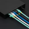StarTech.com Cavo Ethernet CAT6a da 10 m - nero - Low Smoke Zero Halogen (LSZH) - cavo patch di rete S/FTP 10GbE 500MHz 100W PoE++ RJ-45 senza fermo con scarico della trazione