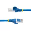 StarTech.com Cavo Ethernet CAT6a da 7 m - blu - Low Smoke Zero Halogen (LSZH) - cavo patch di rete S/FTP 10GbE 500MHz 100W PoE++ RJ-45 senza fermo con scarico della trazione