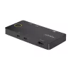 StarTech.com switch KVM USB-C a 2 porte, monitor singolo HDMI 4K 60Hz, porte dual-100W Power Delivery pass-through, bus powered, compatibile USB Type-C/USB4/Thunderbolt 3/4 – Small Form Factor