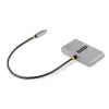 StarTech.com hub USB-C a 3 porte con Ethernet - 3x USB-A - Gigabit Ethernet - USB 3.0 5Gbps - bus powered - cavo host USB Type-C da 1ft/30cm - GbE - hub USB-C a USB-A portatile