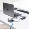 StarTech.com hub USB-C a 3 porte con Ethernet - 3x USB-A - Gigabit Ethernet - USB 3.0 5Gbps - bus powered - cavo host USB Type-C da 1ft/30cm - GbE - hub USB-C a USB-A portatile