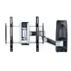 StarTech.com supporto TV da parete articolato, supporto da parete VESA, supporta TV da 26 a 65 pollici/99 lb/piatte/curve, supporto TV da parete piatto estraibile, supporto TV da parete ad angolo regolabile