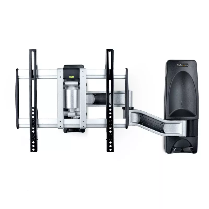 StarTech.com supporto TV da parete articolato, supporto da parete VESA, supporta TV da 26 a 65 pollici/99 lb/piatte/curve, supporto TV da parete piatto estraibile, supporto TV da parete ad angolo regolabile