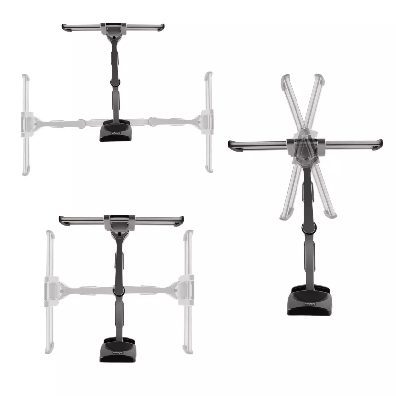 StarTech.com supporto TV da parete articolato, supporto da parete VESA, supporta TV da 26 a 65 pollici/99 lb/piatte/curve, supporto TV da parete piatto estraibile, supporto TV da parete ad angolo regolabile