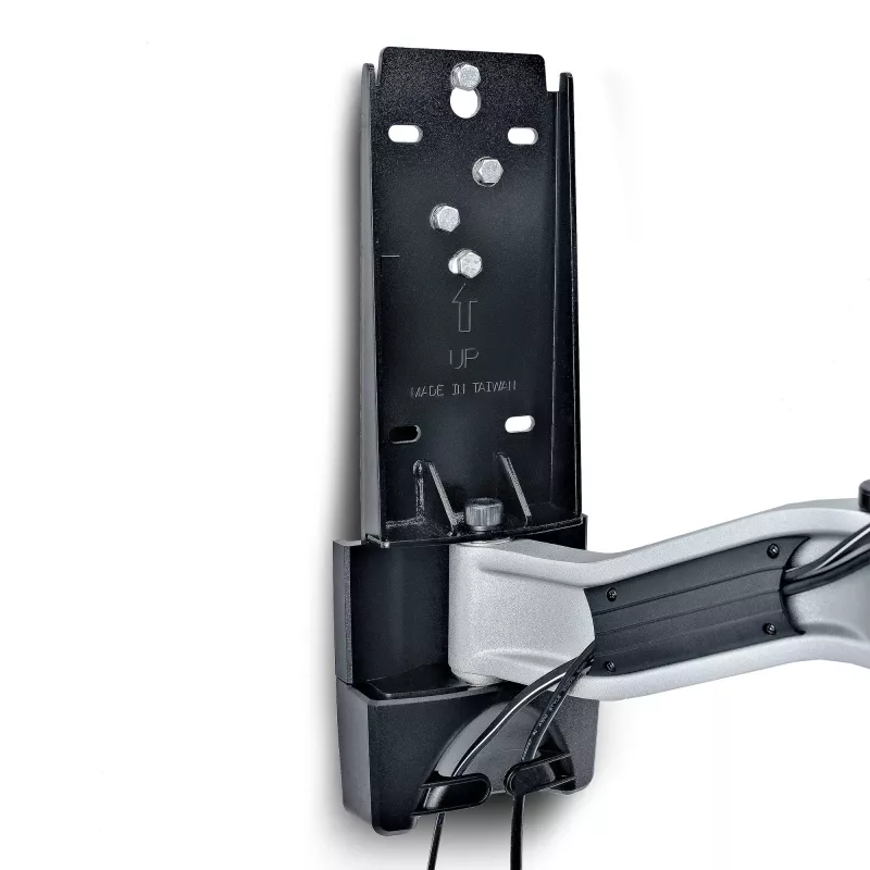 StarTech.com supporto TV da parete articolato, supporto da parete VESA, supporta TV da 26 a 65 pollici/99 lb/piatte/curve, supporto TV da parete piatto estraibile, supporto TV da parete ad angolo regolabile