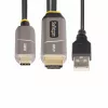 StarTech.com cavo ottico attivo USB-C a HDMI 2.0 da 15,2 m (AOC), 4K 60Hz, certificato CL3, cavo adattatore unidirezionale USB Type-C a HDMI