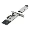 StarTech.com rack mobile/backplane M.2 NVMe SSD a PCIe x4 con vano estraibile per slot di espansione PCI Express, installazione senza attrezzi, vano unità hot-swap PCIe 4.0/3.0, serratura a chiave – 2 chiavi incluse