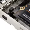 StarTech.com rack mobile/backplane M.2 NVMe SSD a PCIe x4 con vano estraibile per slot di espansione PCI Express, installazione senza attrezzi, vano unità hot-swap PCIe 4.0/3.0, serratura a chiave – 2 chiavi incluse