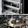 StarTech.com scheda seriale PCI Express a 2 porte, scheda seriale dual port PCIe a RS232 (DB9), UART 16C1050, staffe Low/Full Profile, COM Retention, per Windows/Linux