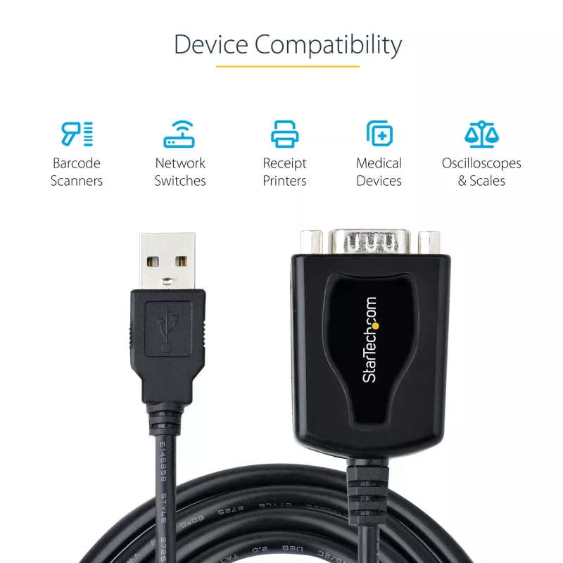 StarTech.com scheda seriale PCI Express a 2 porte, scheda seriale dual port PCIe a RS232 (DB9), UART 16C1050, staffe Low/Full Profile, COM Retention, per Windows/Linux