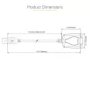 StarTech.com scheda seriale PCI Express a 2 porte, scheda seriale dual port PCIe a RS232 (DB9), UART 16C1050, staffe Low/Full Profile, COM Retention, per Windows/Linux
