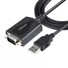 StarTech.com scheda seriale PCI Express a 2 porte, scheda seriale dual port PCIe a RS232 (DB9), UART 16C1050, staffe Low/Full Profile, COM Retention, per Windows/Linux
