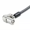 StarTech.com cavo di sicurezza per laptop compatibile con Noble Wedge®; 1,8 m, lucchetto a chiave antifurto, cavo di sicurezza per notebook Dell XPS/Latitude/2-in-1, cavo di sicurezza in acciaio resistente al taglio per laptop