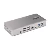 StarTech.com docking station universale USB4 e Thunderbolt 4, quad-display su Windows, dual-display su MacBook, dock HDMI DP con ricarica laptop 98W