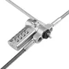 StarTech.com cavo di sicurezza universale per laptop da 2 m, cavo di sicurezza per notebook compatibile con Noble Wedge®/Nano/K-Slot; cavo con lucchetto a combinazione senza chiave, cavo in acciaio antifurto resistente al taglio