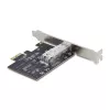 StarTech.com scheda di rete GbE SFP a 1 porta, PCIe 2.1 x1, Intel I210-IS, controller 1GbE, 1000BASE rame/fibra, NIC Gigabit Ethernet single-port, staffe desktop/server – compatibile con Windows e Linux