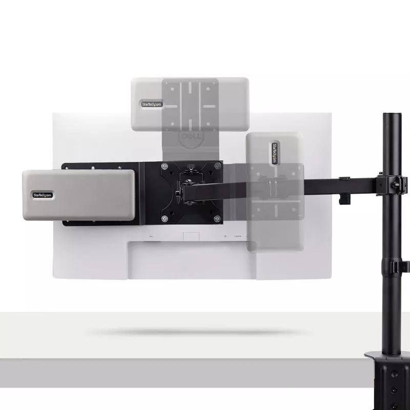 StarTech.com supporto di montaggio VESA per NUC/thin client o docking station per laptop, piastra di espansione compatibile VESA 75x75/100x100 per mini-PC
