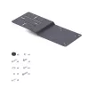 StarTech.com supporto di montaggio VESA per NUC/thin client o docking station per laptop, piastra di espansione compatibile VESA 75x75/100x100 per mini-PC