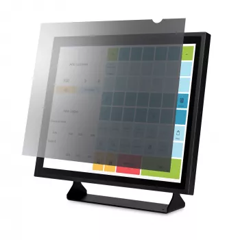 StarTech.com filtro privacy per monitor computer 19 pollici 5:4, pellicola privacy antiriflesso con riduzione della luce blu del 51%, protezione schermo monitor con angolo di visualizzazione +/- 30°