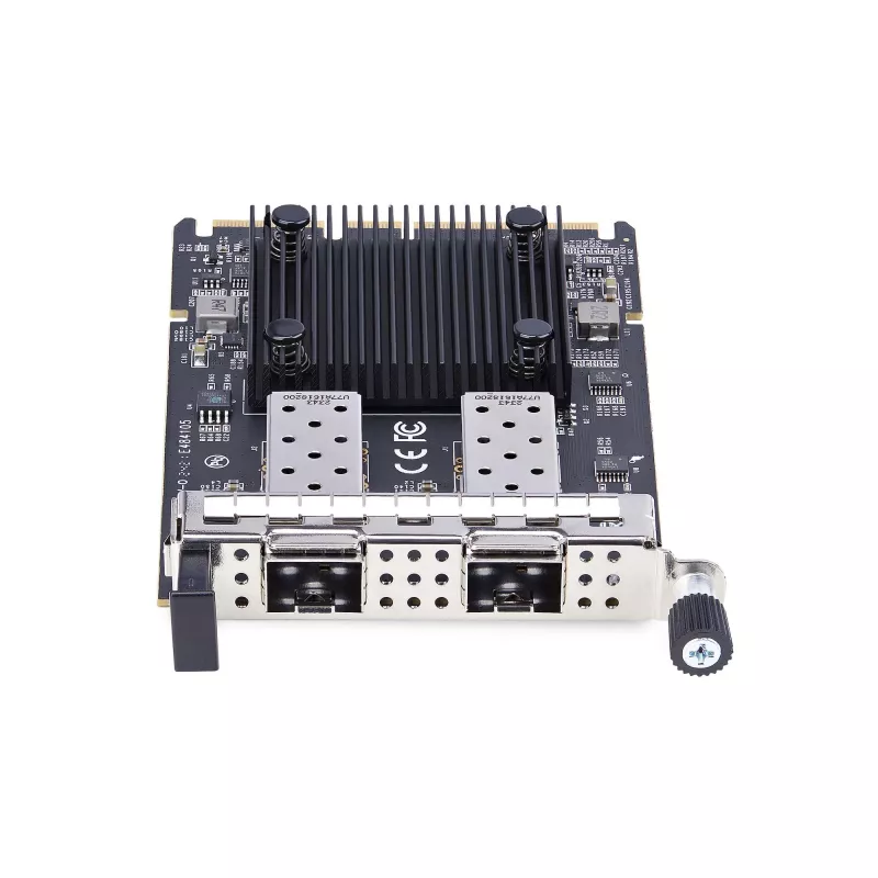 StarTech.com scheda di rete server SFP+ 10Gbps OCP 3.0 a 2 porte con Intel X710, compatibile SFF 4C+, NIC OCP dual-port, funziona con Windows e Linux