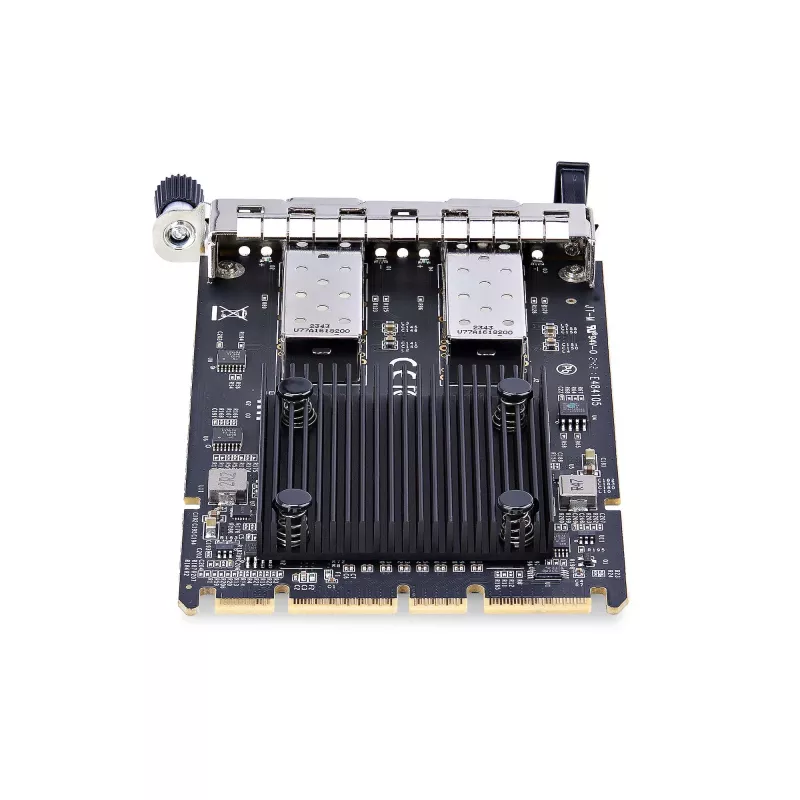 StarTech.com scheda di rete server SFP+ 10Gbps OCP 3.0 a 2 porte con Intel X710, compatibile SFF 4C+, NIC OCP dual-port, funziona con Windows e Linux
