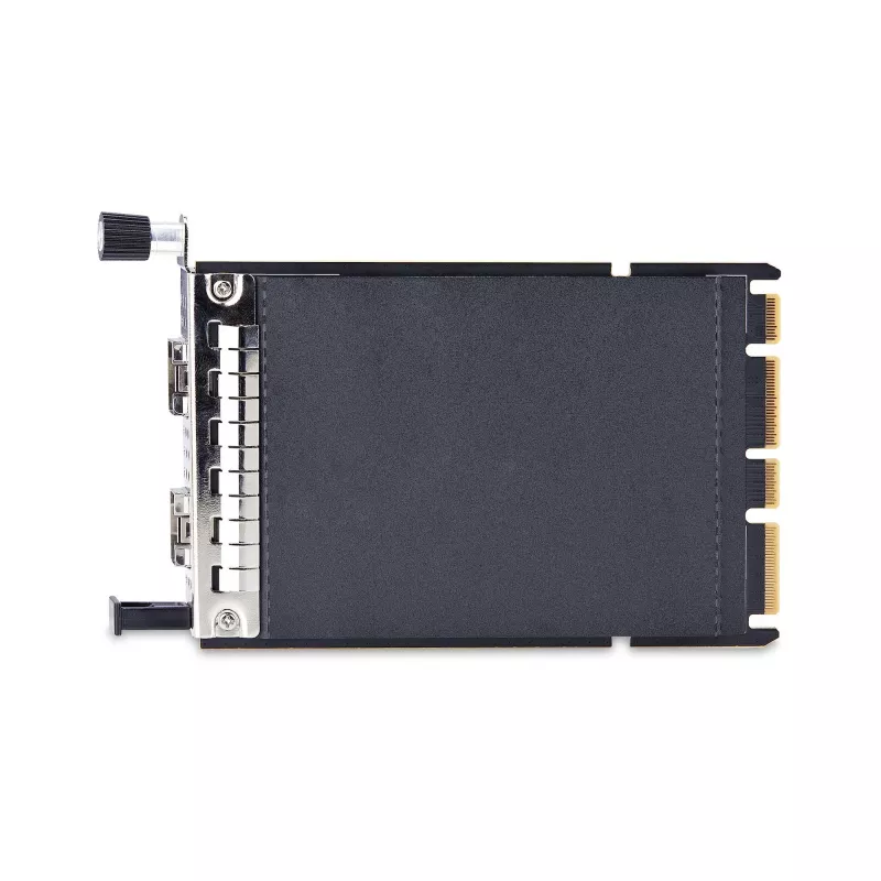 StarTech.com scheda di rete server SFP+ 10Gbps OCP 3.0 a 2 porte con Intel X710, compatibile SFF 4C+, NIC OCP dual-port, funziona con Windows e Linux