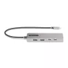 StarTech.com hub USB-C a 3 porte con Ethernet 2,5 Gbit/s e 100 W Power Delivery pass-through, USB 3.2 10 Gbit/s, 2x USB-A/1x USB-C, hub adattatore USB Type-C portatile