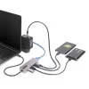 StarTech.com hub USB-C a 3 porte con Ethernet 2,5 Gbit/s e 100 W Power Delivery pass-through, USB 3.2 10 Gbit/s, 2x USB-A/1x USB-C, hub adattatore USB Type-C portatile
