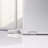 StarTech.com lucchetto slim compatibile K-Slot, cavo di sicurezza da 1,5 m, protezione antifurto da scrivania per laptop/notebook, cavo in acciaio resistente al taglio, lucchetto a combinazione