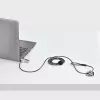 StarTech.com lucchetto slim compatibile K-Slot, cavo di sicurezza da 1,5 m, protezione antifurto da scrivania per laptop/notebook, cavo in acciaio resistente al taglio, lucchetto a combinazione