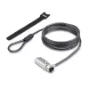 StarTech.com lucchetto slim compatibile con slot Noble Wedge®, cavo di sicurezza da 1,5 m, protezione antifurto da scrivania per laptop/notebook, cavo in acciaio resistente al taglio, lucchetto a combinazione