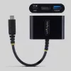 StarTech.com adattatore multiporta da USB-C a HDMI con ricarica PD da 140 W, HDMI 4K a 60 Hz, hub USB da 5 Gbit/s, mini dock per MacBook / Dell / Thinkpad / HP / iPad / tablet