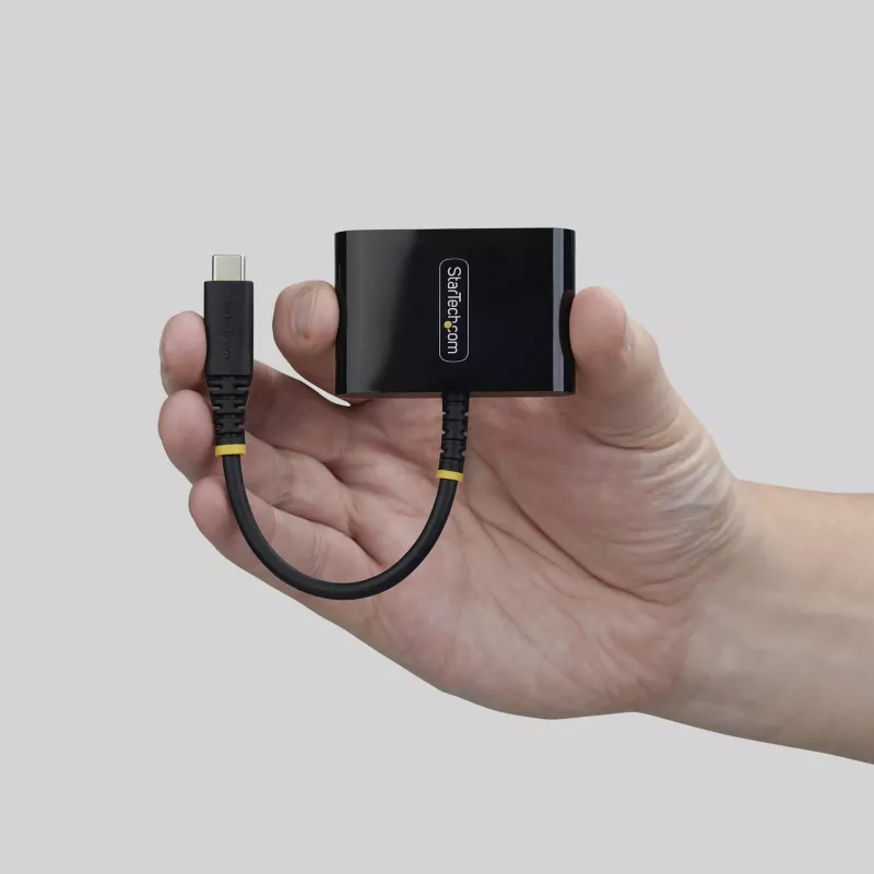 StarTech.com adattatore multiporta da USB-C a HDMI con ricarica PD da 140 W, HDMI 4K a 60 Hz, hub USB da 5 Gbit/s, mini dock per MacBook / Dell / Thinkpad / HP / iPad / tablet