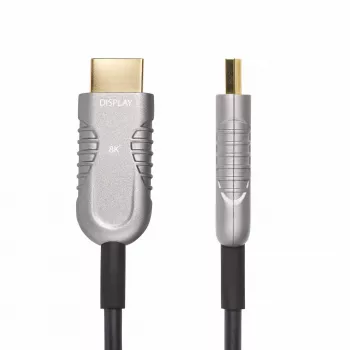 StarTech.com Cavo ottico attivo ibrido HDMI 2.1 da 9,1 m (AOC), CMP, certificato Plenum, cavo in fibra ottica HDMI 2.1/2.0 Ultra High Speed 8K, 48 Gbit/s, 8K 60 Hz/4K 120 Hz, HDR10+/FRL/TMDS/eARC