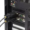 StarTech.com Scheda seriale PCIe a 4 porte, scheda seriale PCI Express quad-port a RS232/RS422/RS485 (DB9), staffa low-profile inclusa, UART 16C1050, Windows/Linux, conforme TAA – Protezione ESD livello 4