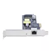 StarTech.com Scheda di rete 1 porta 2.5Gbps NBASE-T PoE, Intel I225-V, NIC Multi-Gigabit 802.3af/at PoE+, scheda LAN server PCI Express, interfaccia Ethernet desktop alimentata SATA – Supporta Windows, Linux