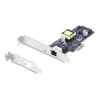 StarTech.com Scheda di rete 1 porta 2.5Gbps NBASE-T PoE, Intel I225-V, NIC Multi-Gigabit 802.3af/at PoE+, scheda LAN server PCI Express, interfaccia Ethernet desktop alimentata SATA – Supporta Windows, Linux