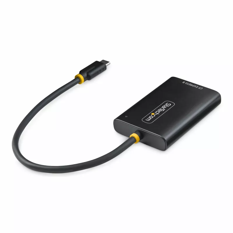 StarTech.com Lettore di schede USB-C CFexpress Type-B, USB 10Gbps, lettore di schede di memoria portatile, adattatore USB Type-C a CF-Express 2.0, funziona con qualsiasi sistema operativo