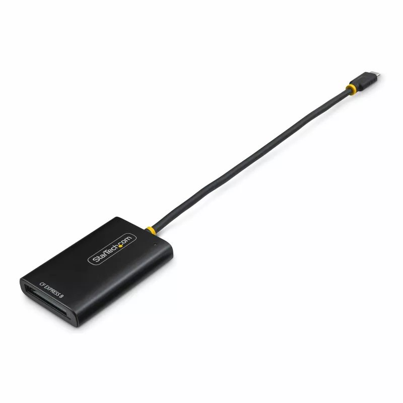 StarTech.com Lettore di schede USB-C CFexpress Type-B, USB 10Gbps, lettore di schede di memoria portatile, adattatore USB Type-C a CF-Express 2.0, funziona con qualsiasi sistema operativo
