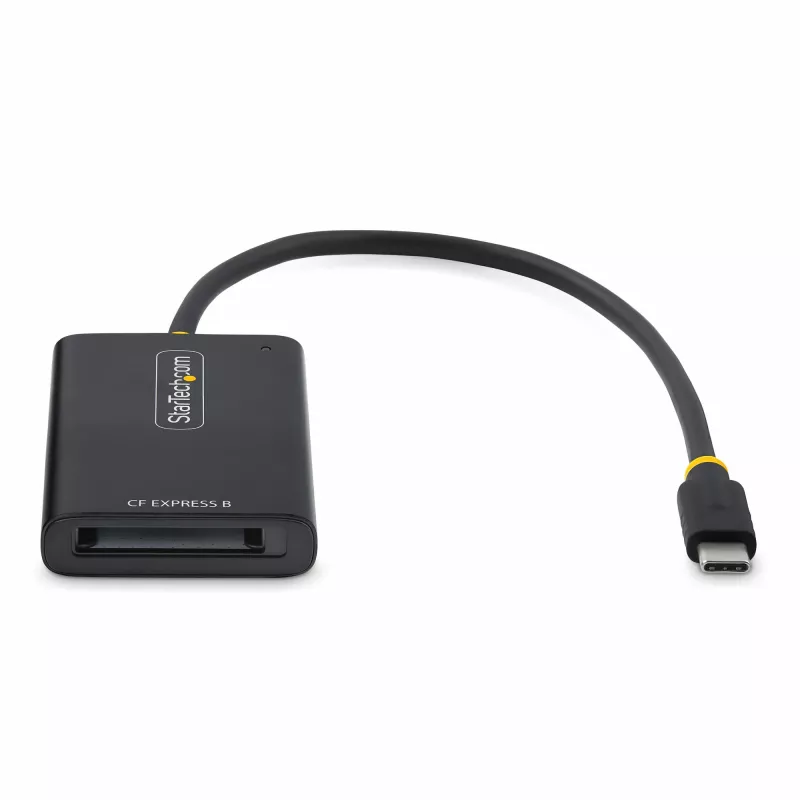 StarTech.com Lettore di schede USB-C CFexpress Type-B, USB 10Gbps, lettore di schede di memoria portatile, adattatore USB Type-C a CF-Express 2.0, funziona con qualsiasi sistema operativo