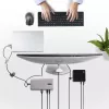 StarTech.com Kit di sicurezza con lucchetto per laptop/desktop e periferiche, lucchetto antifurto, slot K, cavo in acciaio da 9,8 piedi (3 m), 3 dispositivi, codice a 4 cifre personalizzabile – TAA
