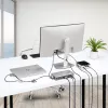 StarTech.com Kit di sicurezza con lucchetto per laptop/desktop e periferiche, lucchetto antifurto, slot K, cavo in acciaio da 9,8 piedi (3 m), 3 dispositivi, codice a 4 cifre personalizzabile – TAA
