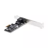 StarTech.com Scheda di rete PCIe 1 porta 2,5Gbps NBASE-T, Intel® I225-V, scheda di rete per computer a porta singola, NIC Ethernet MultiGigabit, scheda LAN server PCI Express