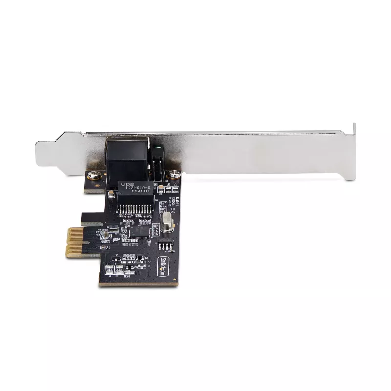 StarTech.com Scheda di rete PCIe 1 porta 2,5Gbps NBASE-T, Intel® I225-V, scheda di rete per computer a porta singola, NIC Ethernet MultiGigabit, scheda LAN server PCI Express