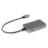 StarTech.com Hub USB-A a 4 porte, 5 Gbit/s, bus-powered, hub USB-A a 4x USB-A con ingresso alimentazione ausiliaria USB-C, cavo host da 30 cm, hub USB portatile per desktop/laptop