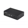 StarTech.com Switch KVM DisplayPort a 2 porte, 4K 60Hz, DP 1.2, gestione EDID, hub USB 3.0 a 2 porte, 4 porte USB HID, conforme TAA